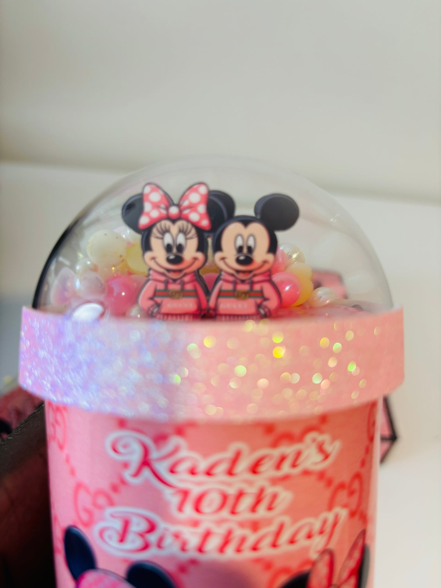 Mickey and Minnie Mouse Pringles Shaker