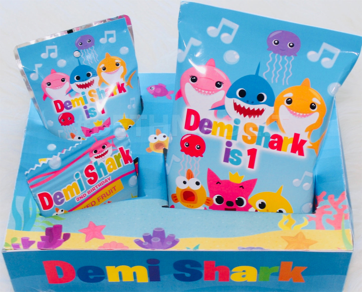 Blue Baby Shark Party Bundle